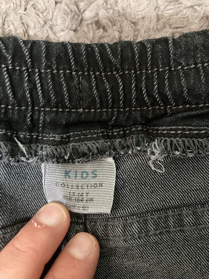 Gri Erkek Midi Kot Pantolon - Görsel 2