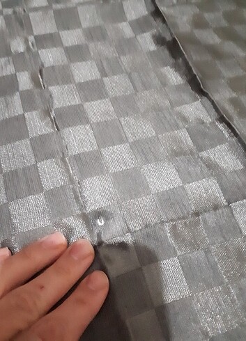  Beden gri Renk HİNT İPEK MARKA MONOGRAM EŞARP 