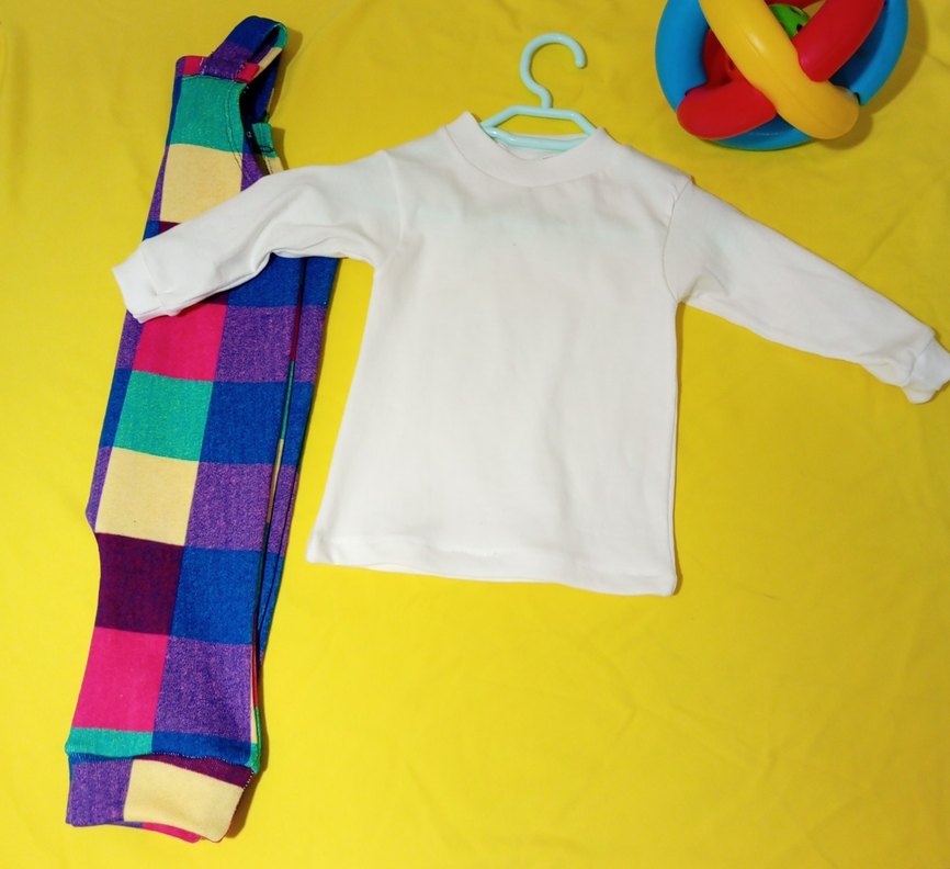 Renkli bebek tulumu - Görsel 3
