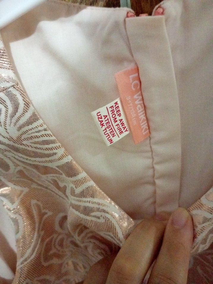 Dantel Detaylı Kız Çocuk Pembe Elbise - Görsel 4