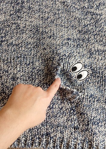 koton marka örgü çocuk kazak/suveter - Görsel 3