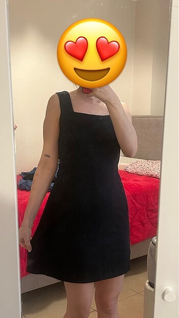 Diğer Keten mini elbise