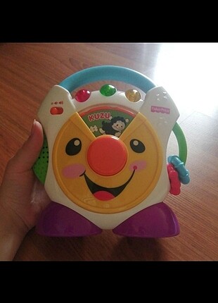 Orijinal fisher price CD çalar oyuncak 
