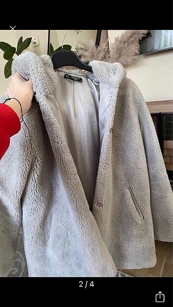 Peluş mont