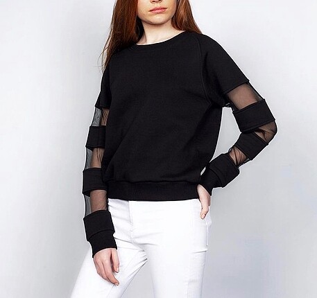 Kol detaylı Sweatshirt