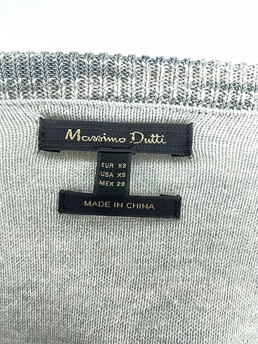 s Beden gri Renk Massimo Dutti Kazak / Triko %70 İndirimli.