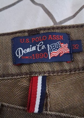 32 Beden Kemerli Gri Erkek Denim Pantolon