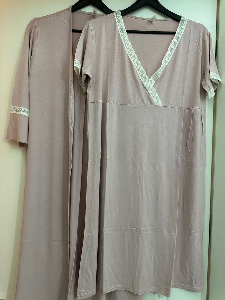 Hamile ve lohusa gecelik takım - Görsel 2