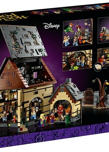 Beden Lego 21341 Ideas Disney Hocus Pocus Sanderson Kardeşlerin Evi