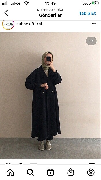 Allmiss nuhbe pera trençkot kanvas kumaş