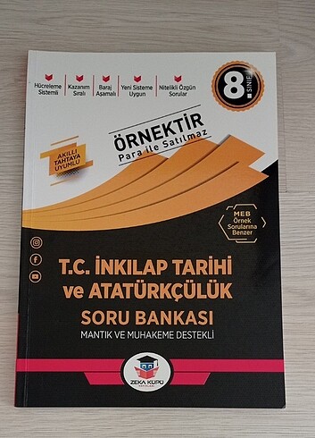 8. Sınıf İnkılap Tarihi Soru Bankası 