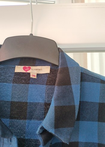 Koton Kadın Kareli Gömlek - Görsel 2