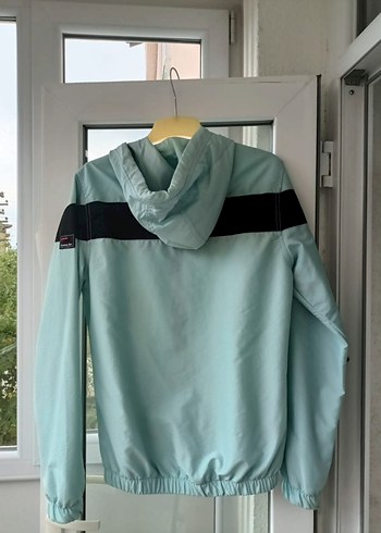 Kadın Mavi Fermuarlı Rüzgarlık - Görsel 2