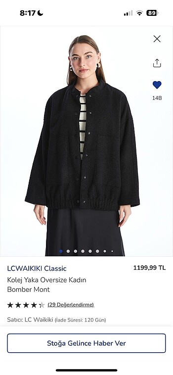 Lcw Bomber ceket