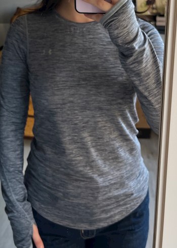 Under armour içi polarlı antrenman üstü tişört - Görsel 5