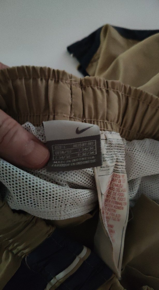 camel renginde nike erkek deniz şortu - Görsel 4