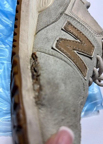 new balance 574 modeli bayan spor ayakkabı - Görsel 3