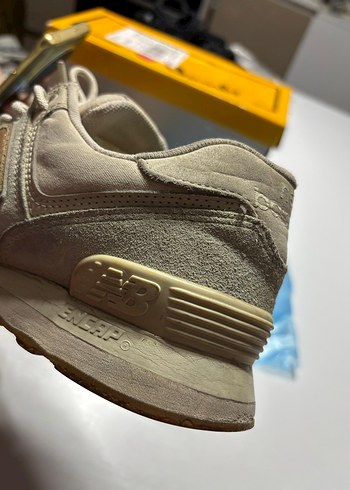 new balance 574 modeli bayan spor ayakkabı - Görsel 4