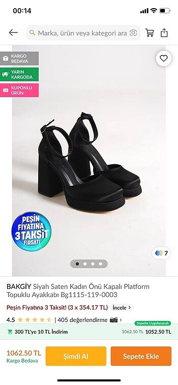 40 Beden Rahat topuk ayakkabı