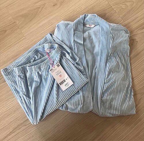 Penti mavi pijama takımı