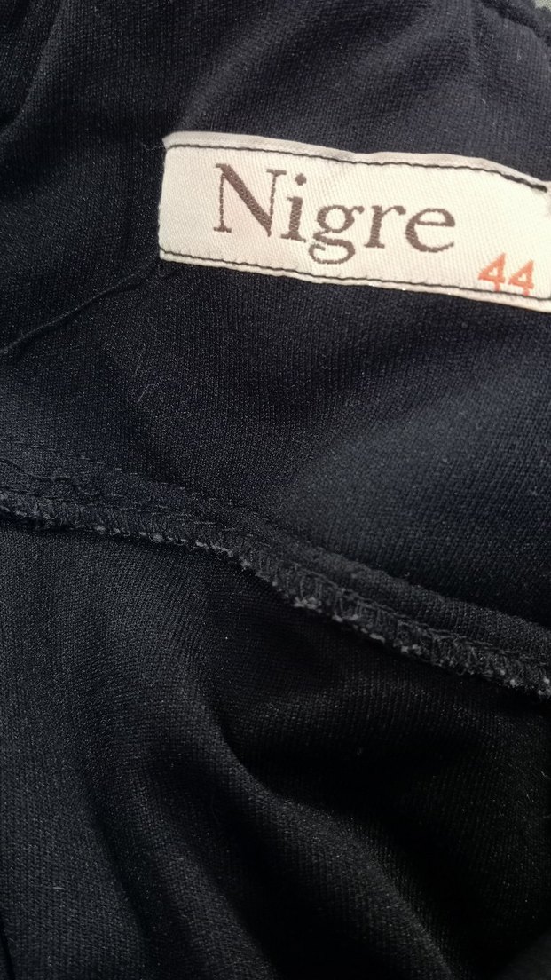 Drapeli Siyah Uzun Abiye Elbise - Görsel 4