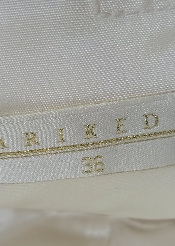 Çiçek Desenli Mini Beyaz Straplez Elbise - Görsel 6