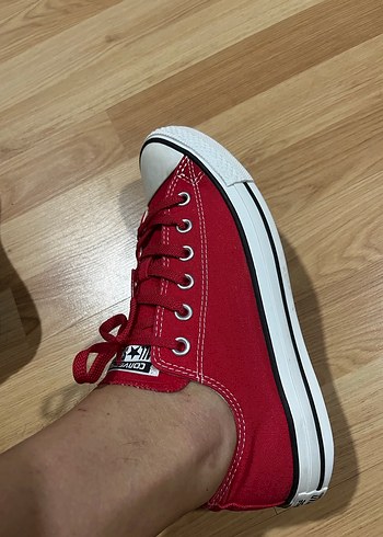 Orjinal Kırmızı Converse - Görsel 2