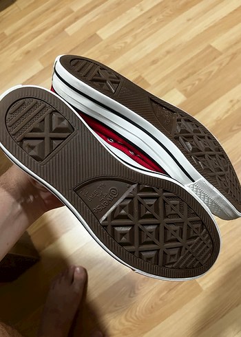 Orjinal Kırmızı Converse - Görsel 8