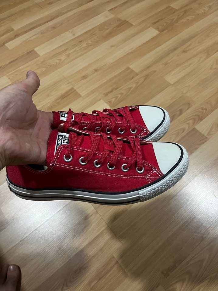 Orjinal Kırmızı Converse - Görsel 4
