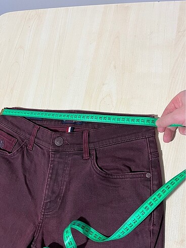 30 Beden bordo Renk Us Polo Assn Erkek Pantolon