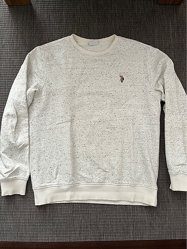 m Beden beyaz Renk Us Polo Assn Sweatshirt