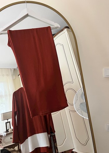 40 Beden Kiremit Uzun Kollu Salaş Tunik