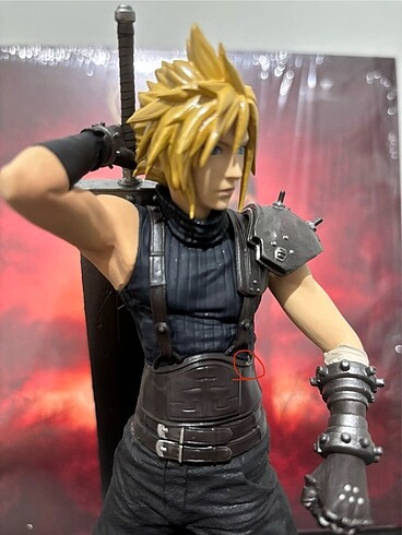 Beden Renk final fantasy 7 remake cloud figur