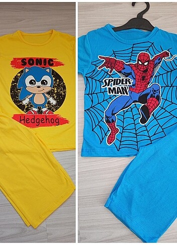 Diğer SPİDER-MAN T-SHİRT ŞORT TAKIM