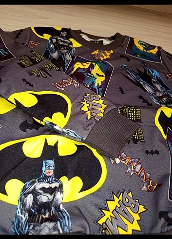 24-36 Ay Beden gri Renk Batman Alt üst takım