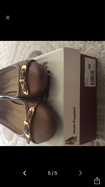 40 Beden beyaz Renk Hush puppies babet