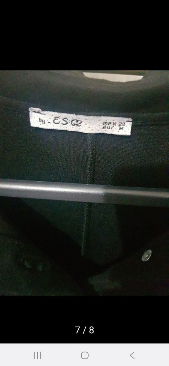 Siyah Uzun Kadın Süet Ceket - Görsel 4