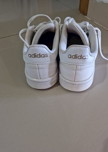 Adidas Beyaz Gri Kadın Spor Ayakkabı - Görsel 4