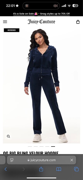 Juicy Couture Juicy Couture Kadife Hırka
