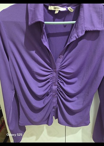 Mor Gömlek - Görsel 7