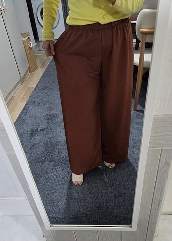 Taba Rengi İnce Pantolon - Görsel 4