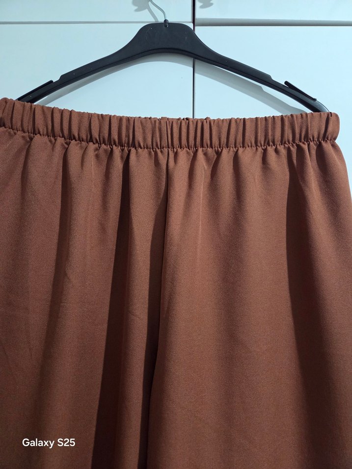 Taba Rengi İnce Pantolon - Görsel 2