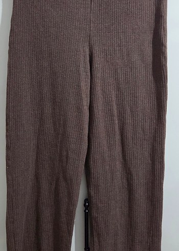 Kahverengi Fitilli Pantolon - Görsel 6
