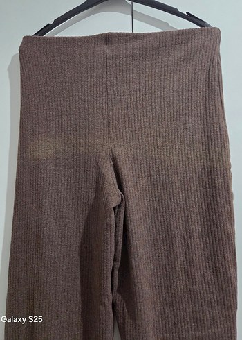 Kahverengi Fitilli Pantolon - Görsel 8