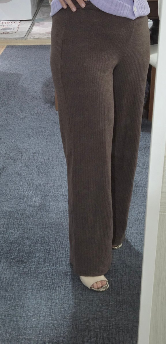 Kahverengi Fitilli Pantolon - Görsel 3