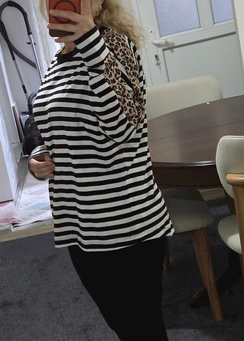 Çizgili Bluz - Görsel 5