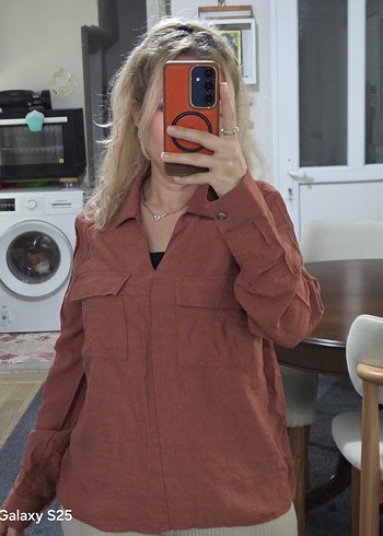 Kremit Rengi Bluz - Görsel 3