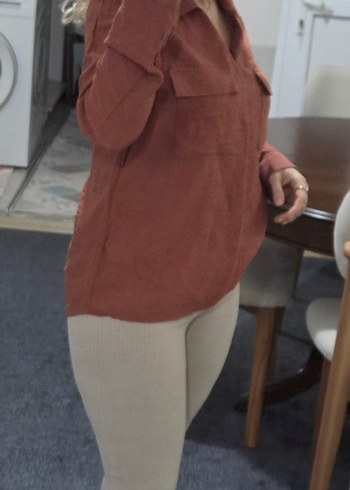 Kremit Rengi Bluz - Görsel 4