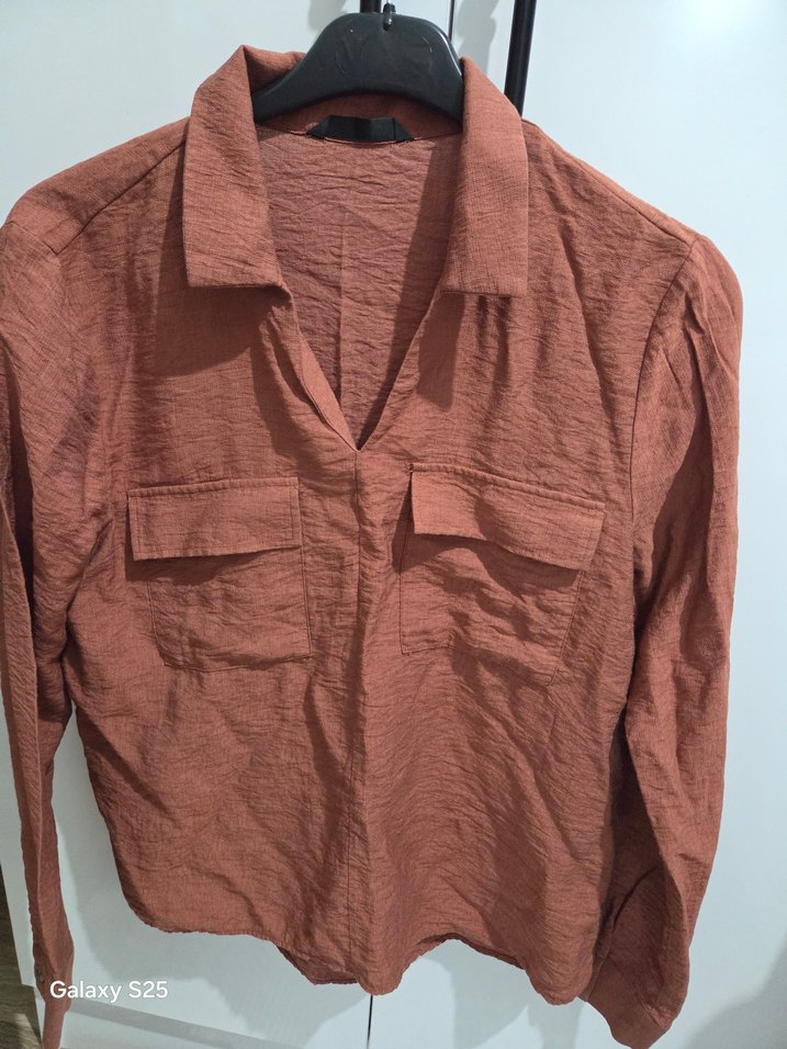 Kremit Rengi Bluz - Görsel 5