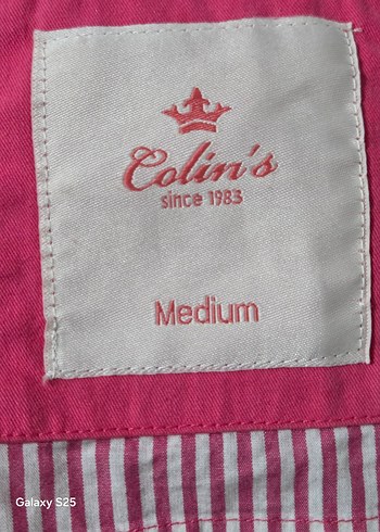 Pembe İnce Kot Ceket - Görsel 8